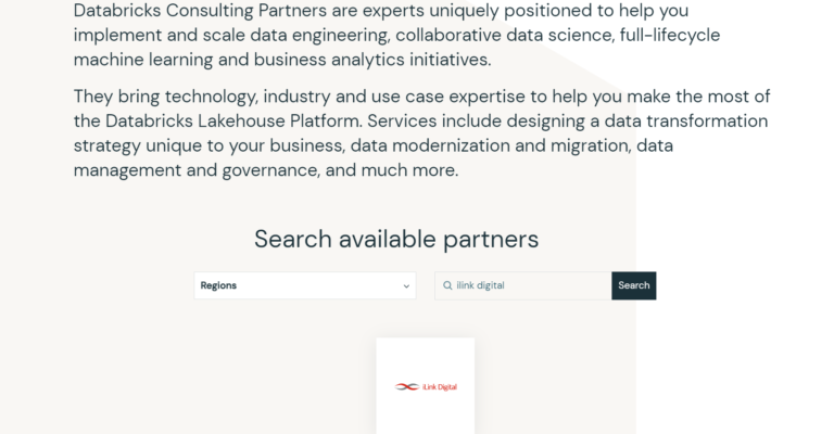 databricks - iLink Digital